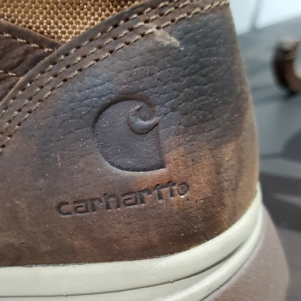 Carhartt Men's Brown and Tan Boots